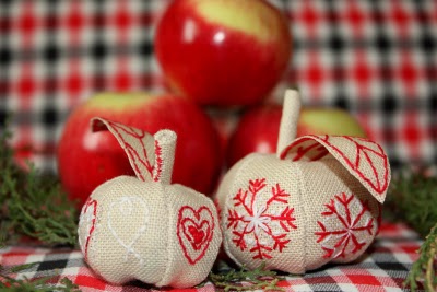 Шьем молодильные яблочки